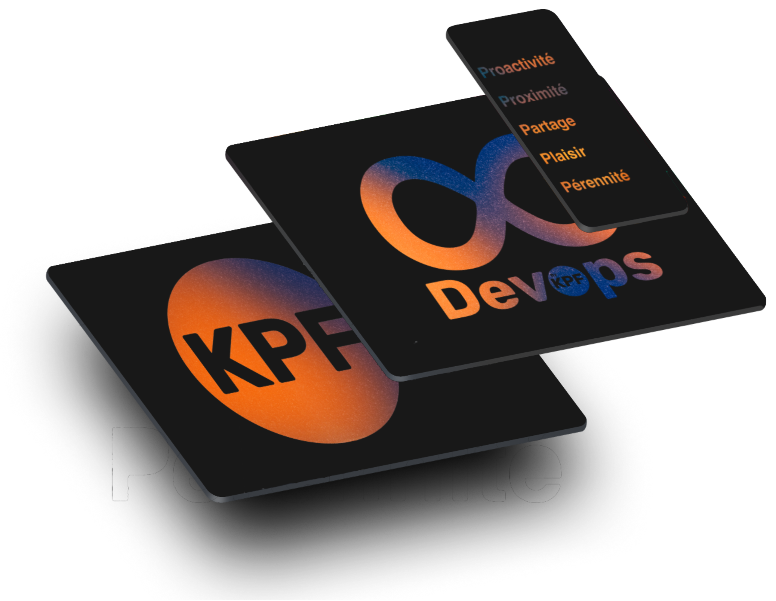 Screens showing phone, tablet and desktop views of our website